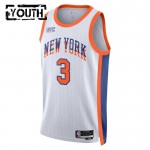 New York Knicks Trikot Josh Hart Nike 2024-25 City Edition Weiß Swingman - Kinder